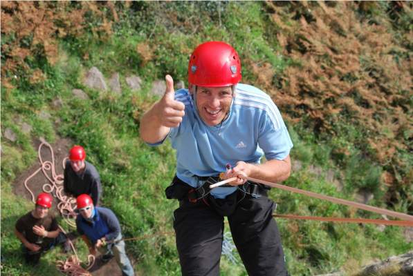 Climbing at Rinsey Head