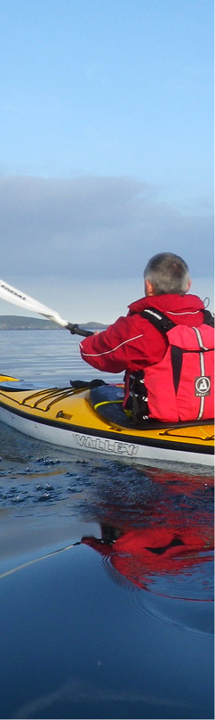 sea kayaking